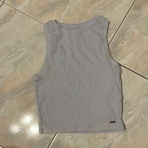 light blue hollister tank top